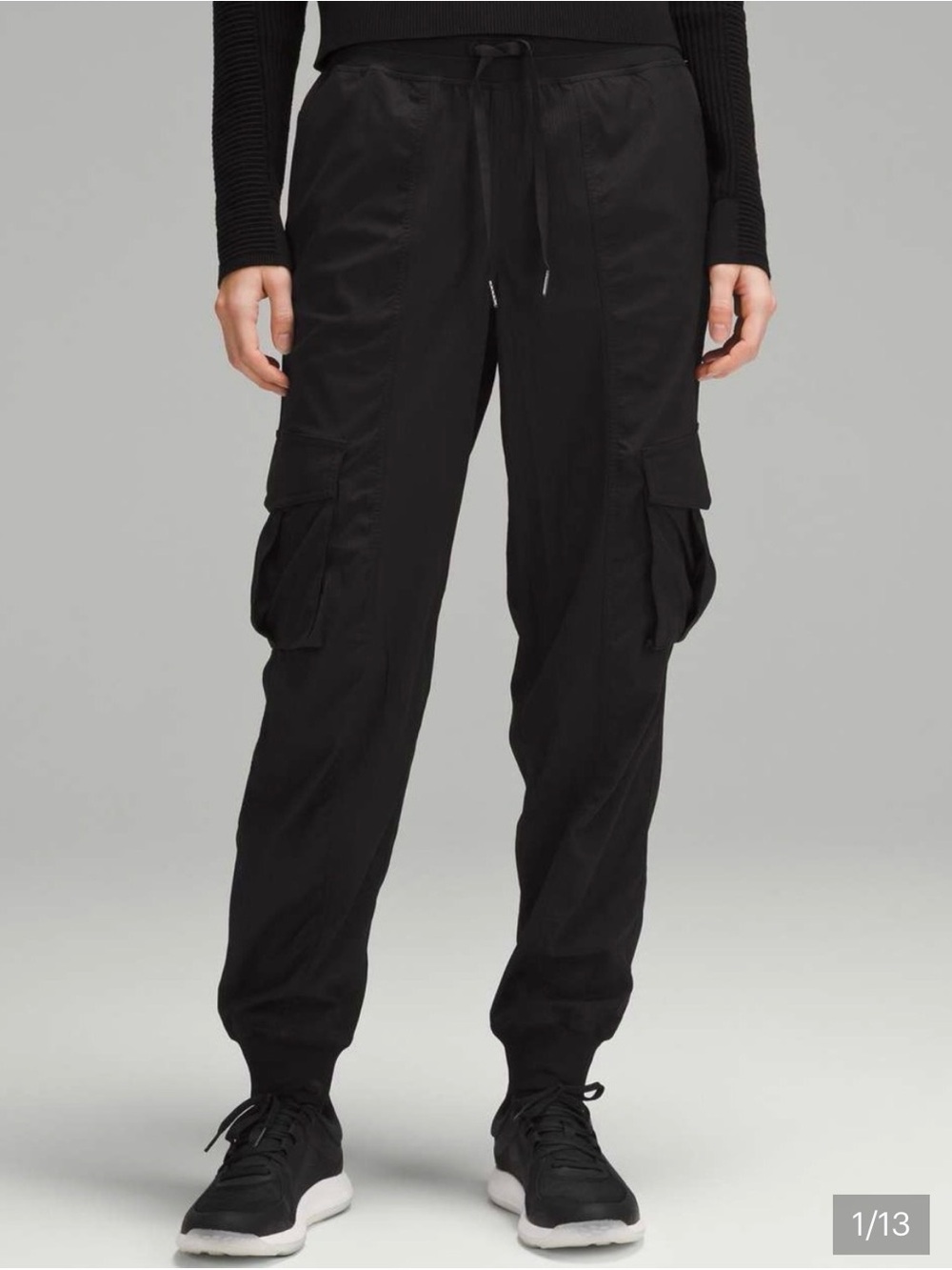 Lululemon Dance Studio mid rise S Black Cargo Jogger Pants for Women